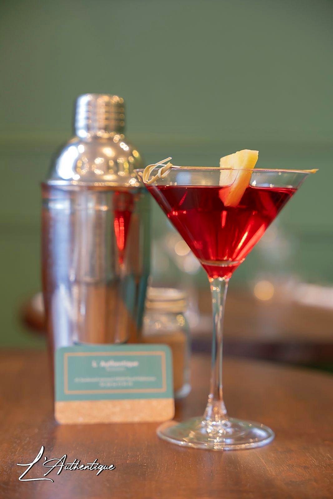 Cocktail maison du bar